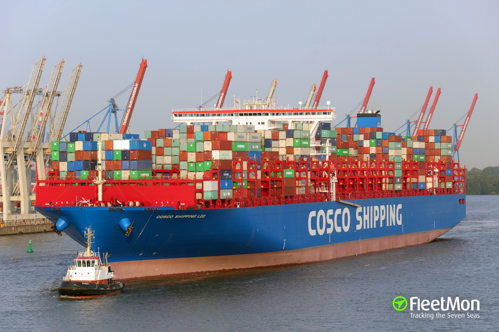 cosco tracking by container