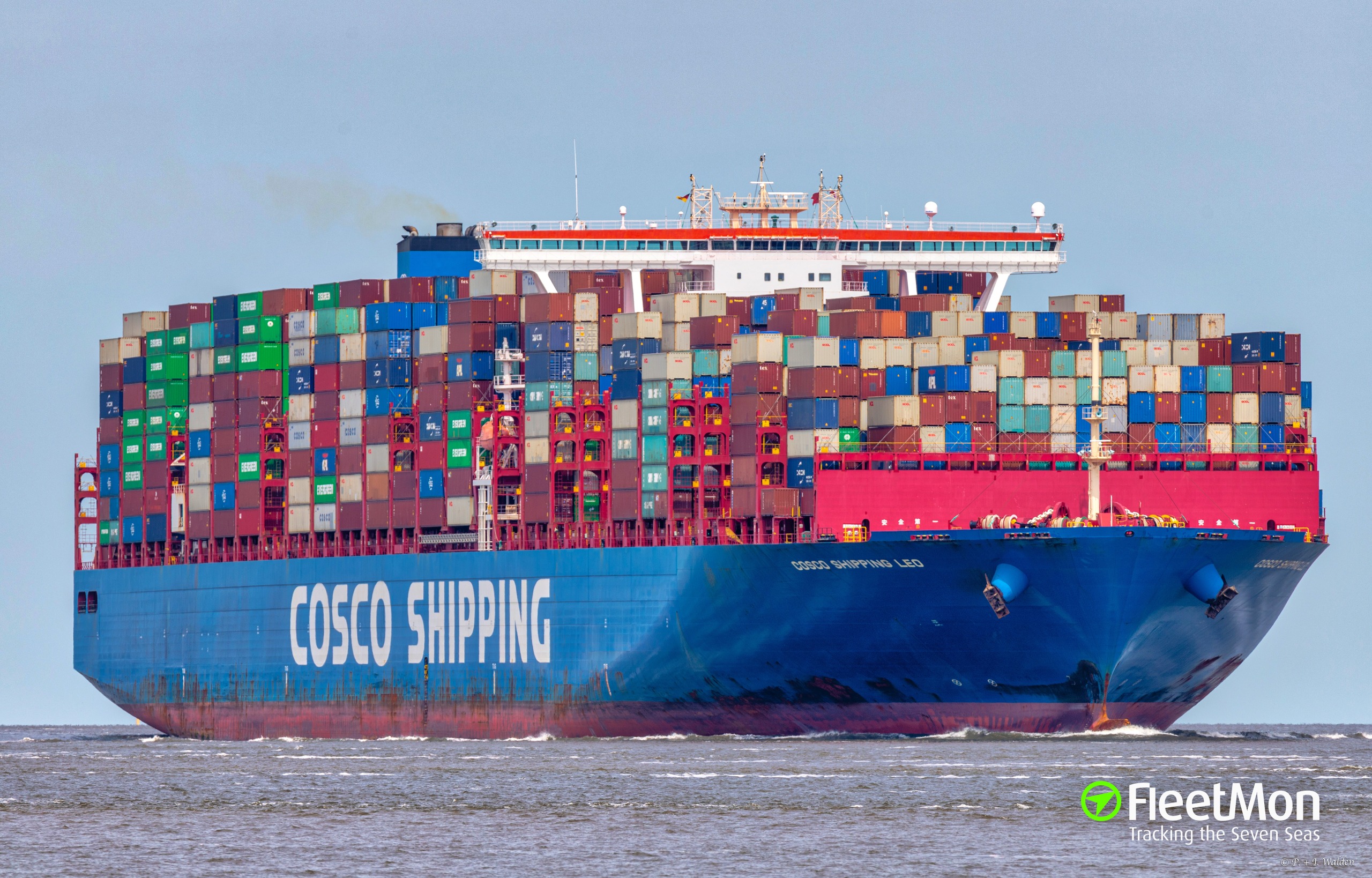 Photo of COSCO SHIPPING LEO (IMO: 9783502, MMSI: 477157800, Callsign ...