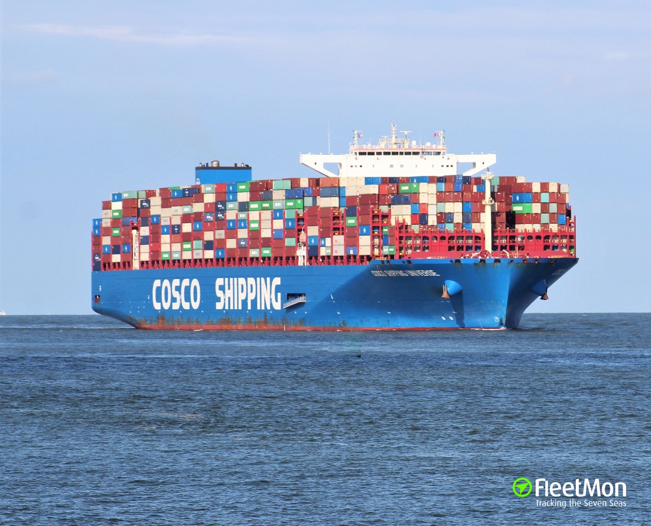 Photo of COSCO SHIPPING UNIVERSE (IMO: 9795610, MMSI: 477157400 ...