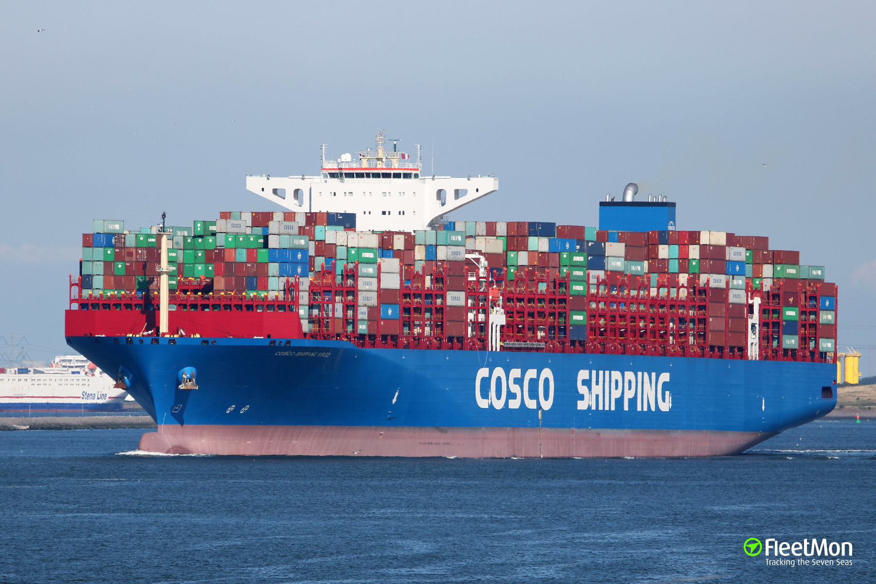 cosco tracking container lines