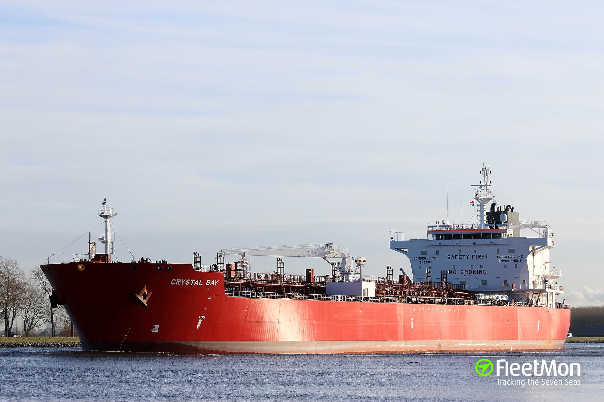  Vessel  CRYSTAL  BAY  Chemical carrier IMO 9697624 MMSI 