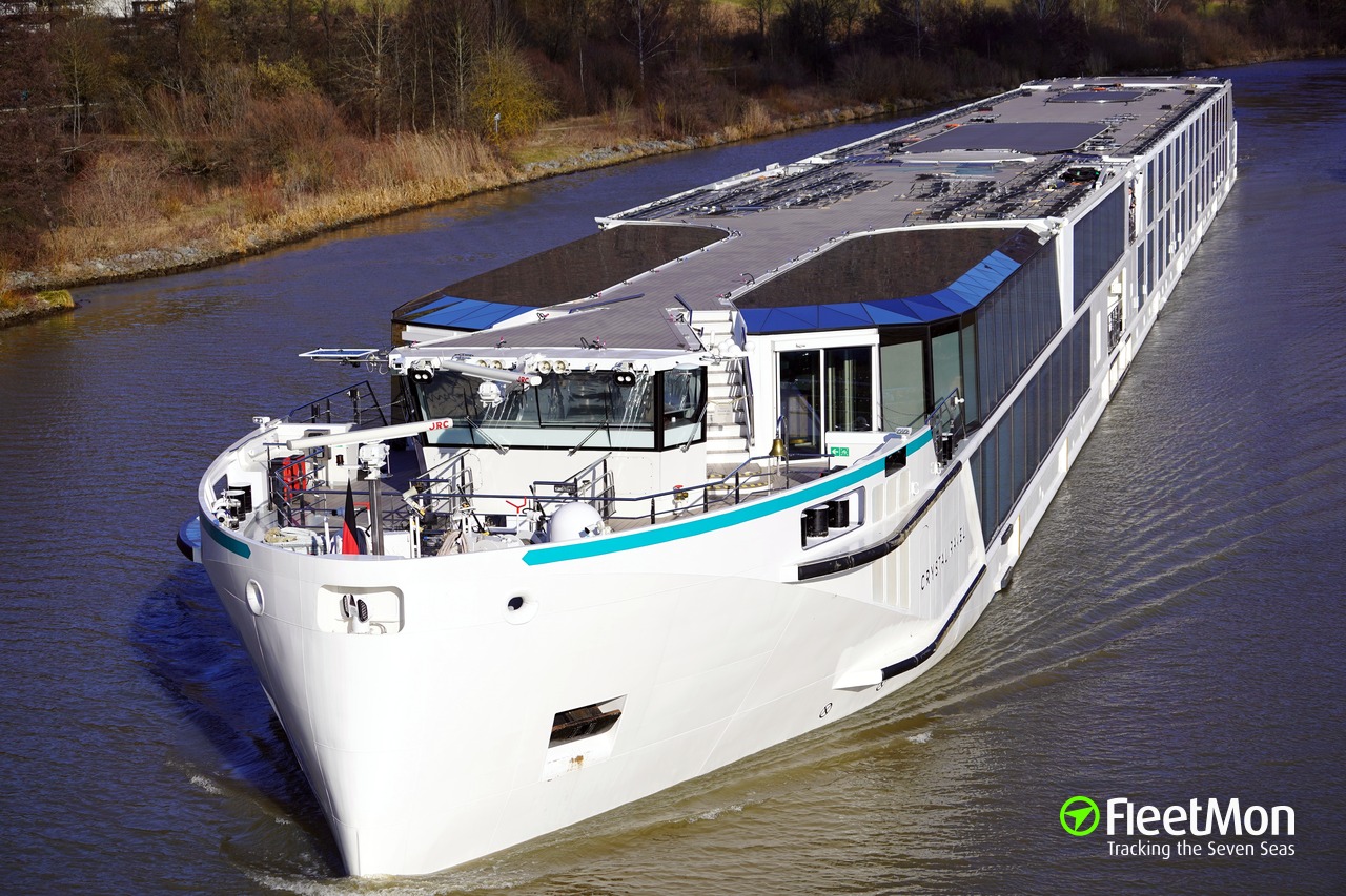 ​MV WERFTEN delivers fourth luxury river ship to Crystal River Cruises