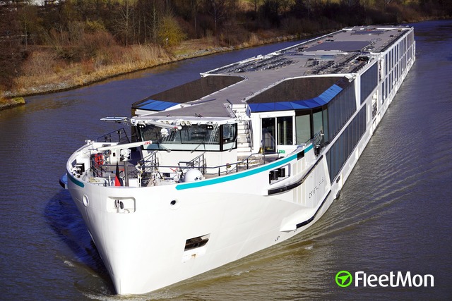 ​MV WERFTEN delivers fourth luxury river ship to Crystal River Cruises