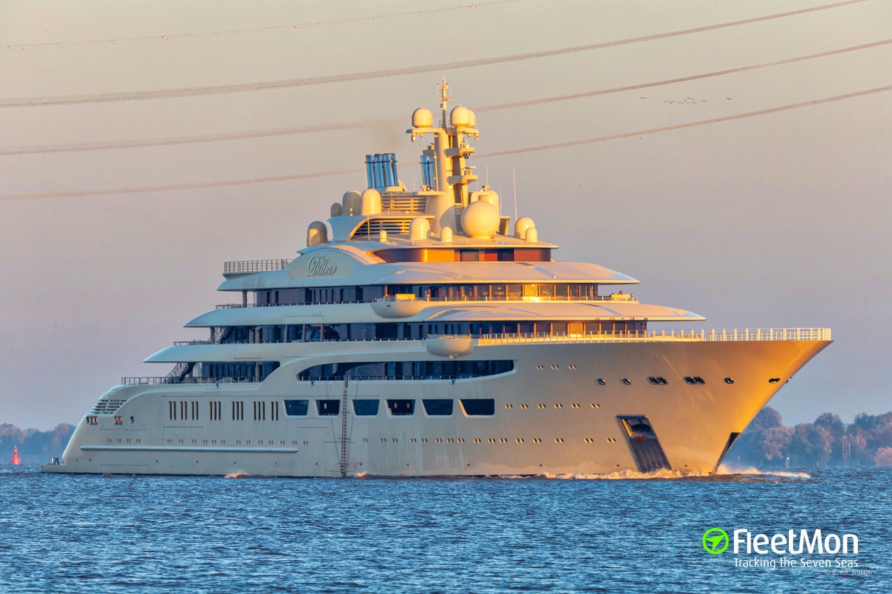 dilbar yacht imo