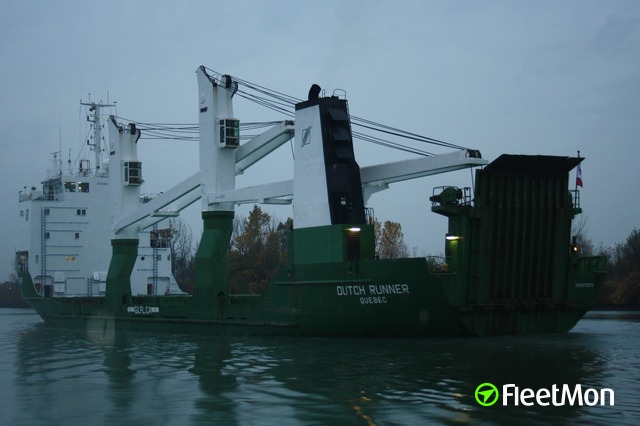 Vessel DUTCH RUNNER (General cargo vessel) IMO 8712075, MMSI 355466000