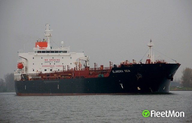 Vessel ELANDRA SEA (Oil Products Tanker) IMO 9635779, MMSI ...