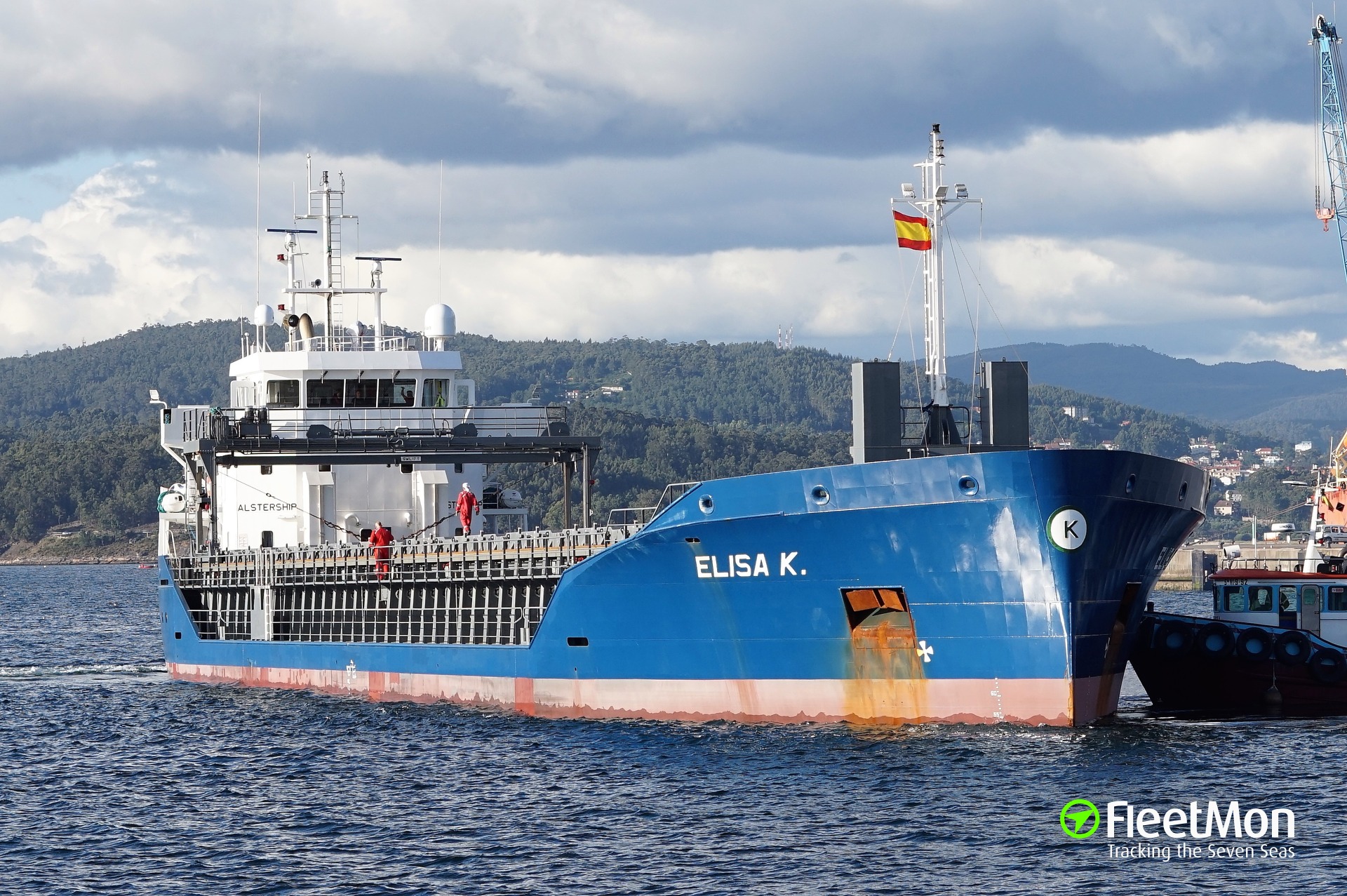 Photo Of ELISA K (IMO: 9879064, MMSI: 245392000, Callsign: PCNJ) Taken ...