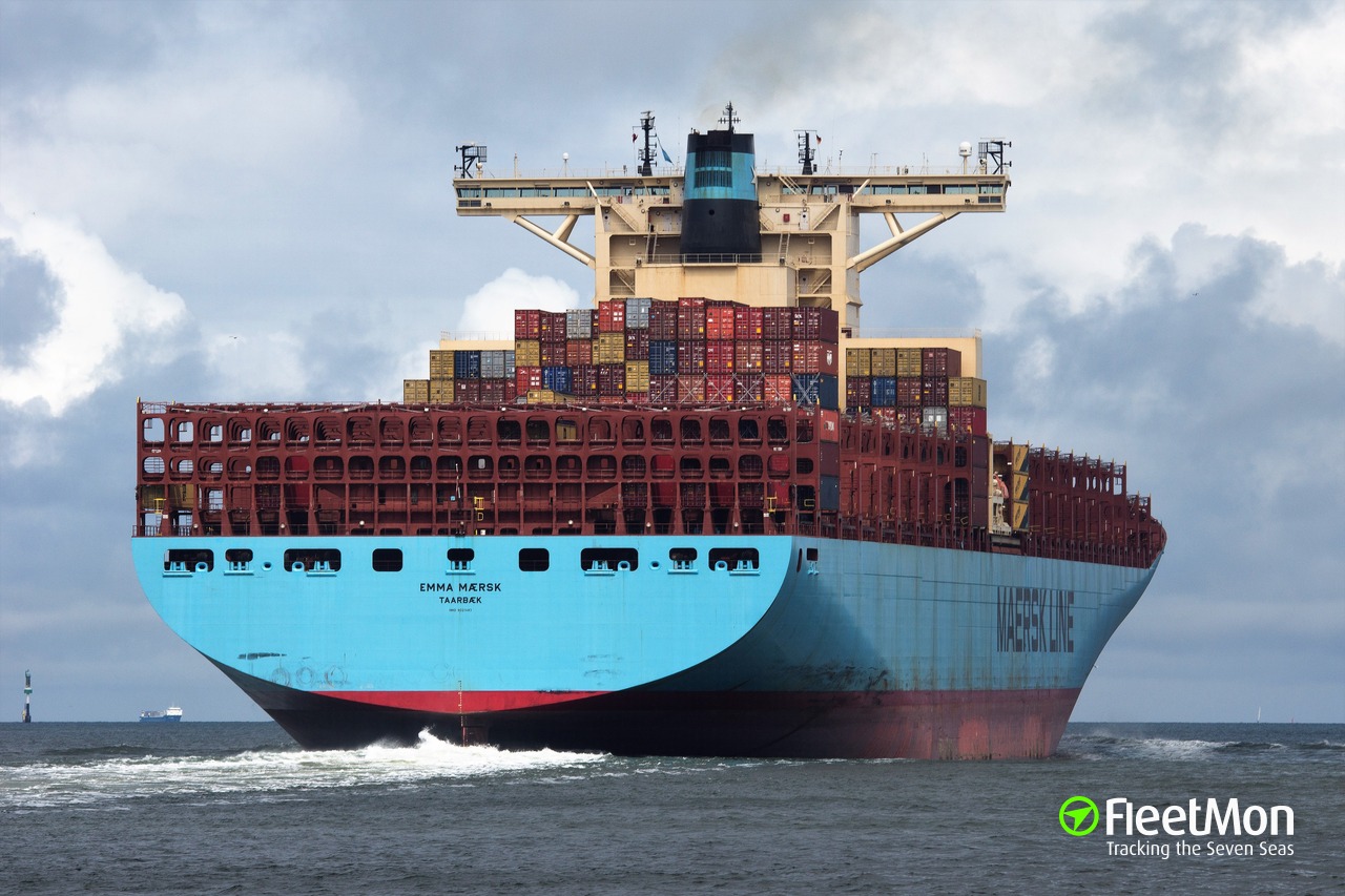 Photo Of EMMA MAERSK (IMO: 9321483, MMSI: 220417000, Callsign: OYGR2 ...