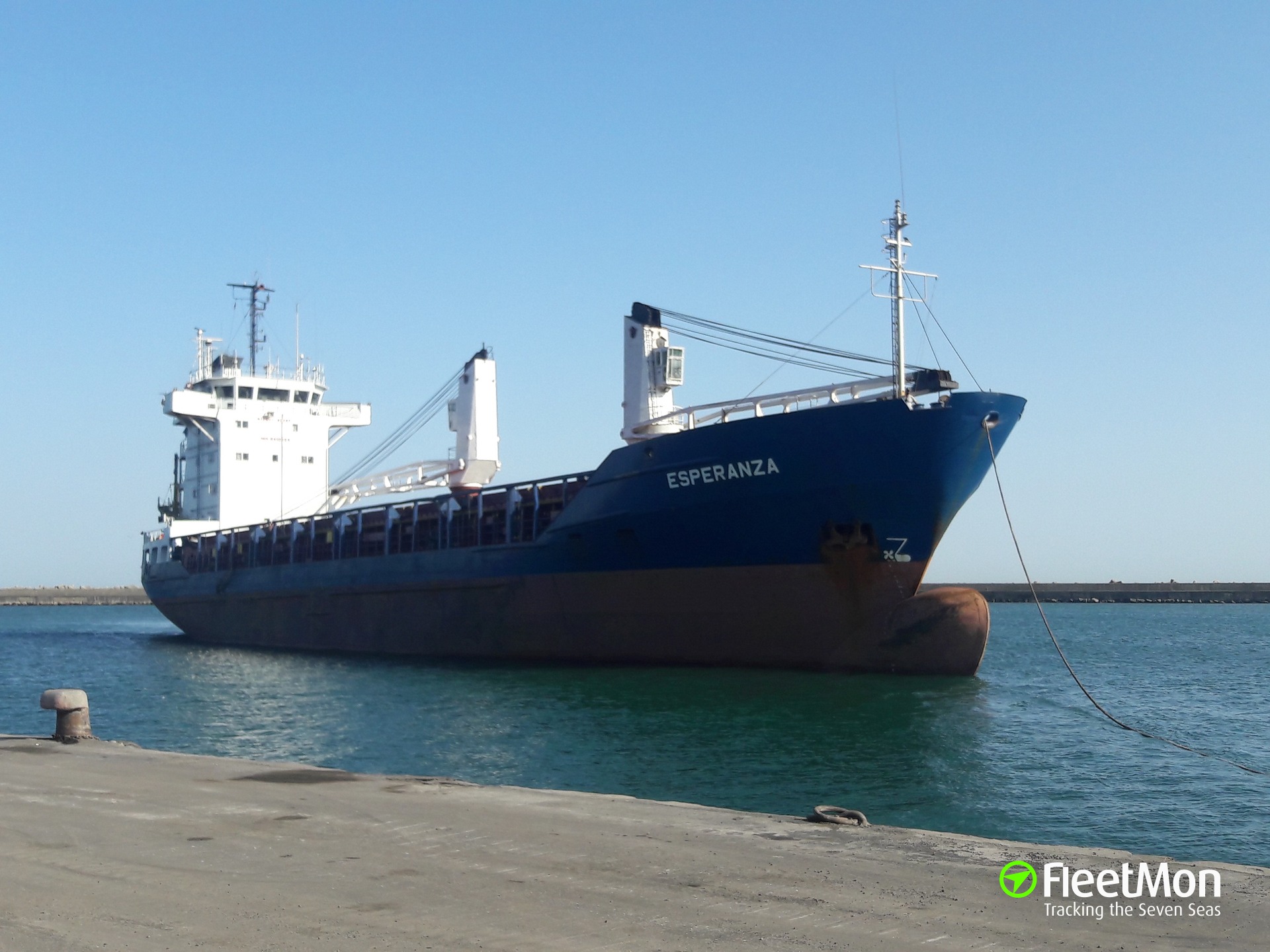 Vessel ESPERANZA B (General Cargo Vessel) IMO 8410354, MMSI 341653000