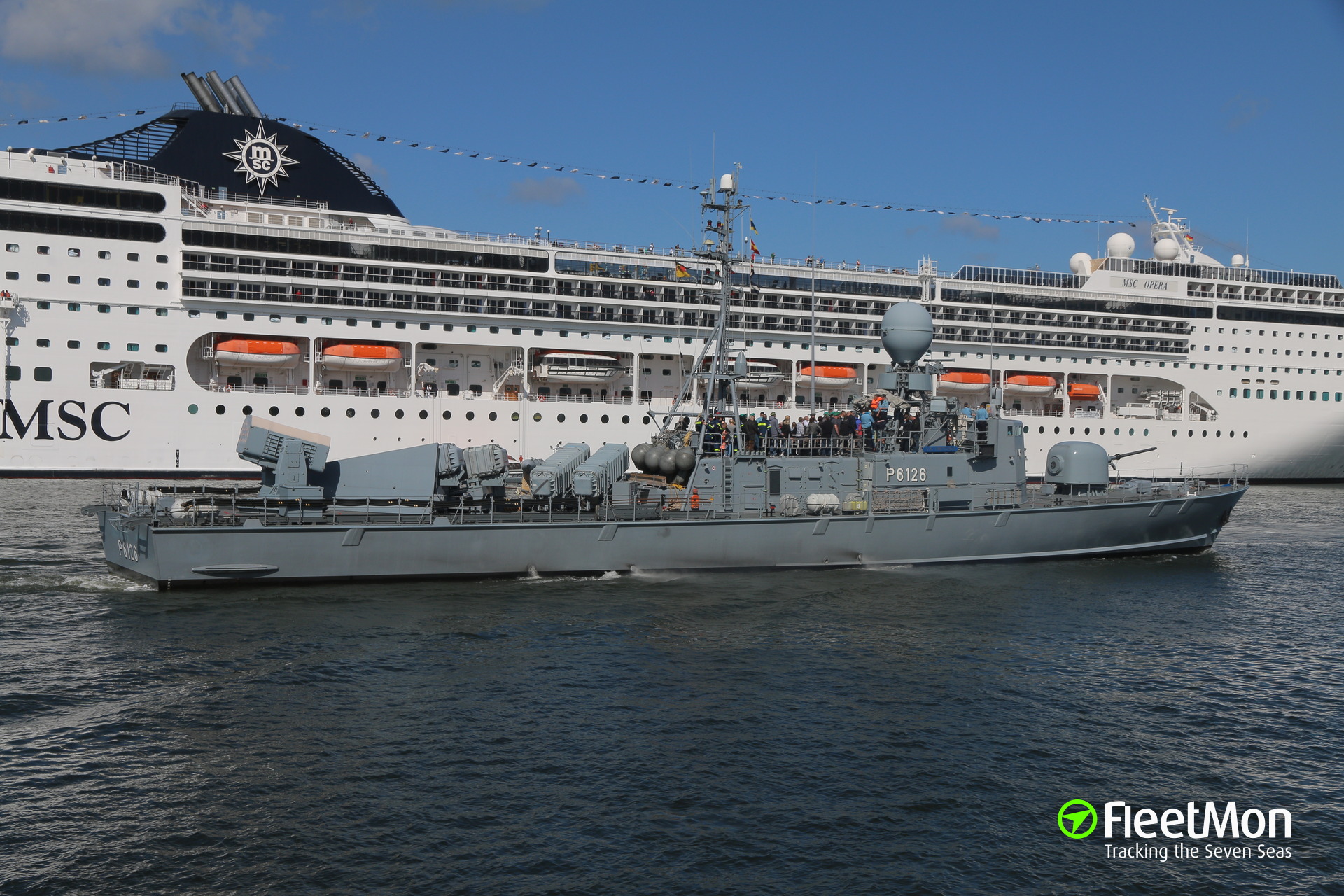 Photo of FGS FRETTCHEN S76 P6126 (MMSI: 211210640, Callsign: DRCJ ...