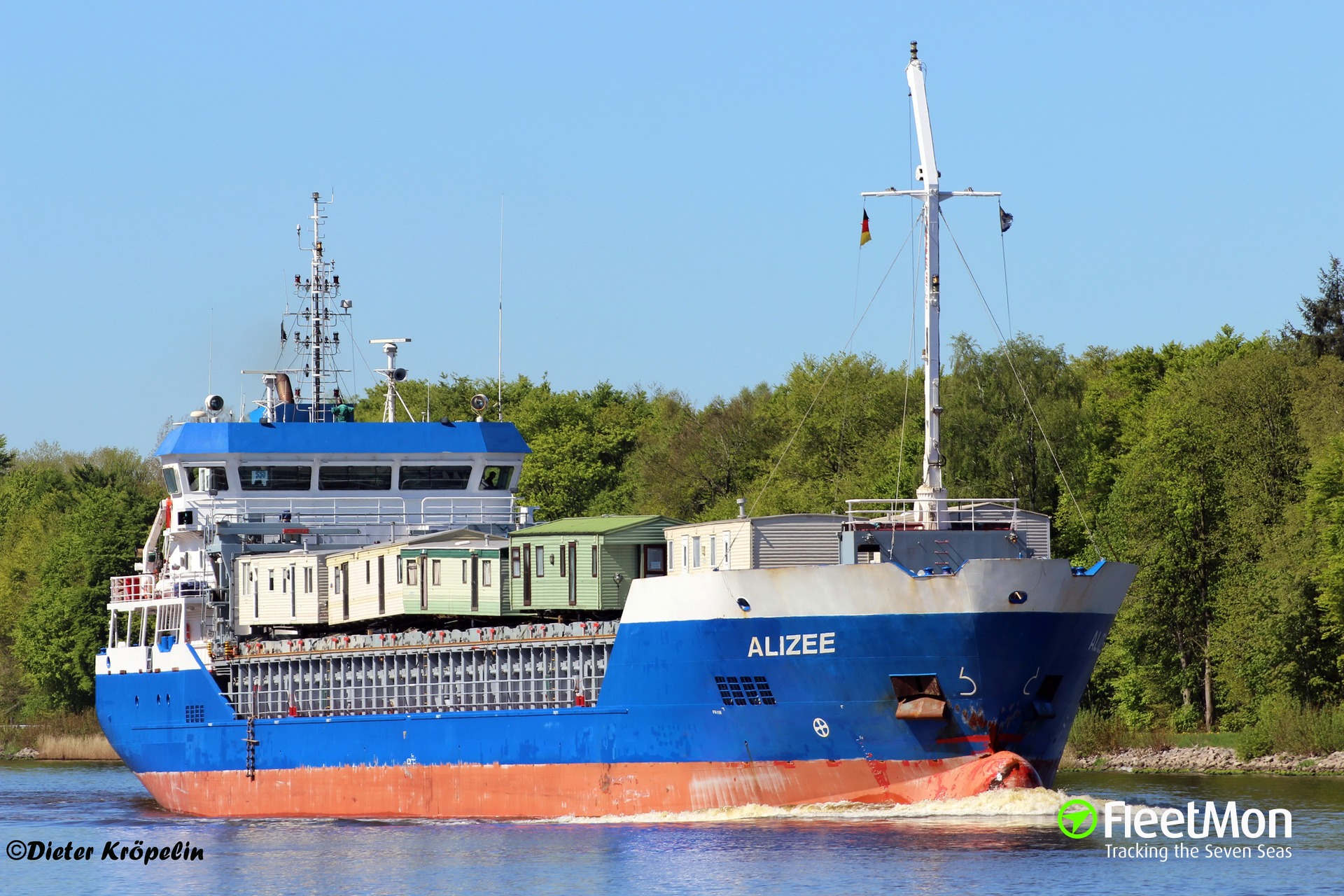 Vessel FIONA B (General cargo vessel) IMO 9574303, MMSI 210529000