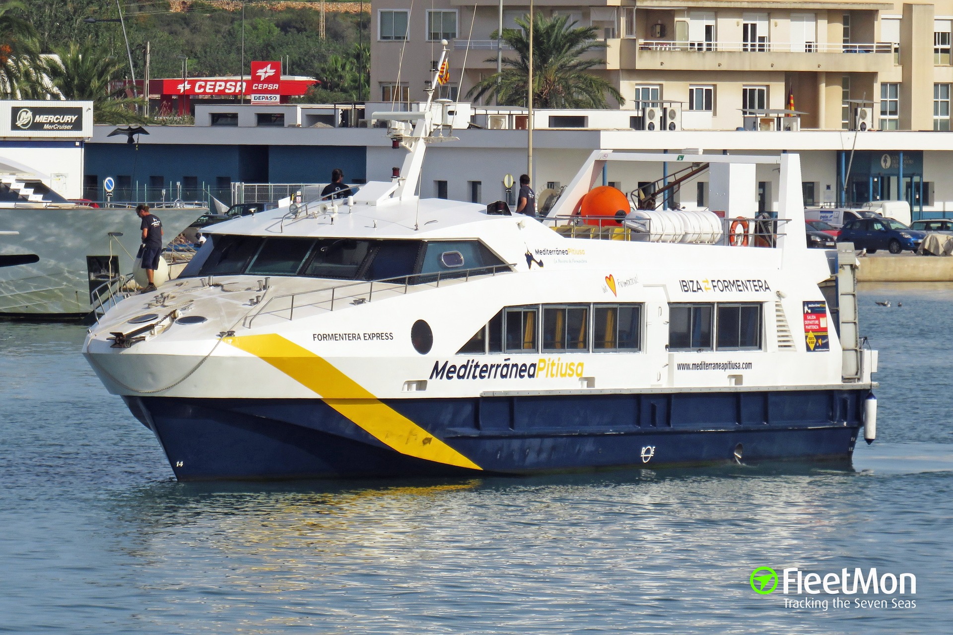 Photo of FORMENTERA EXPRESS (MMSI: 224009730, Callsign: EART) taken by  Hamport