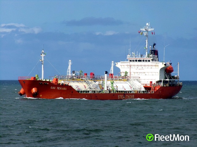 Vessel GAS TEXIANA Ship IMO MMSI 355686000