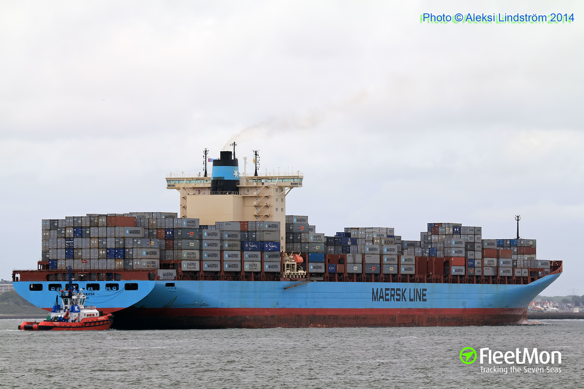 Photo of GERD MAERSK (IMO: 9320245, MMSI: 220415000, Callsign: OYGM2 ...