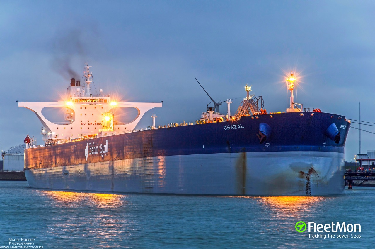Vessel GHAZAL (Oil tanker) IMO 9387009, MMSI 403508000