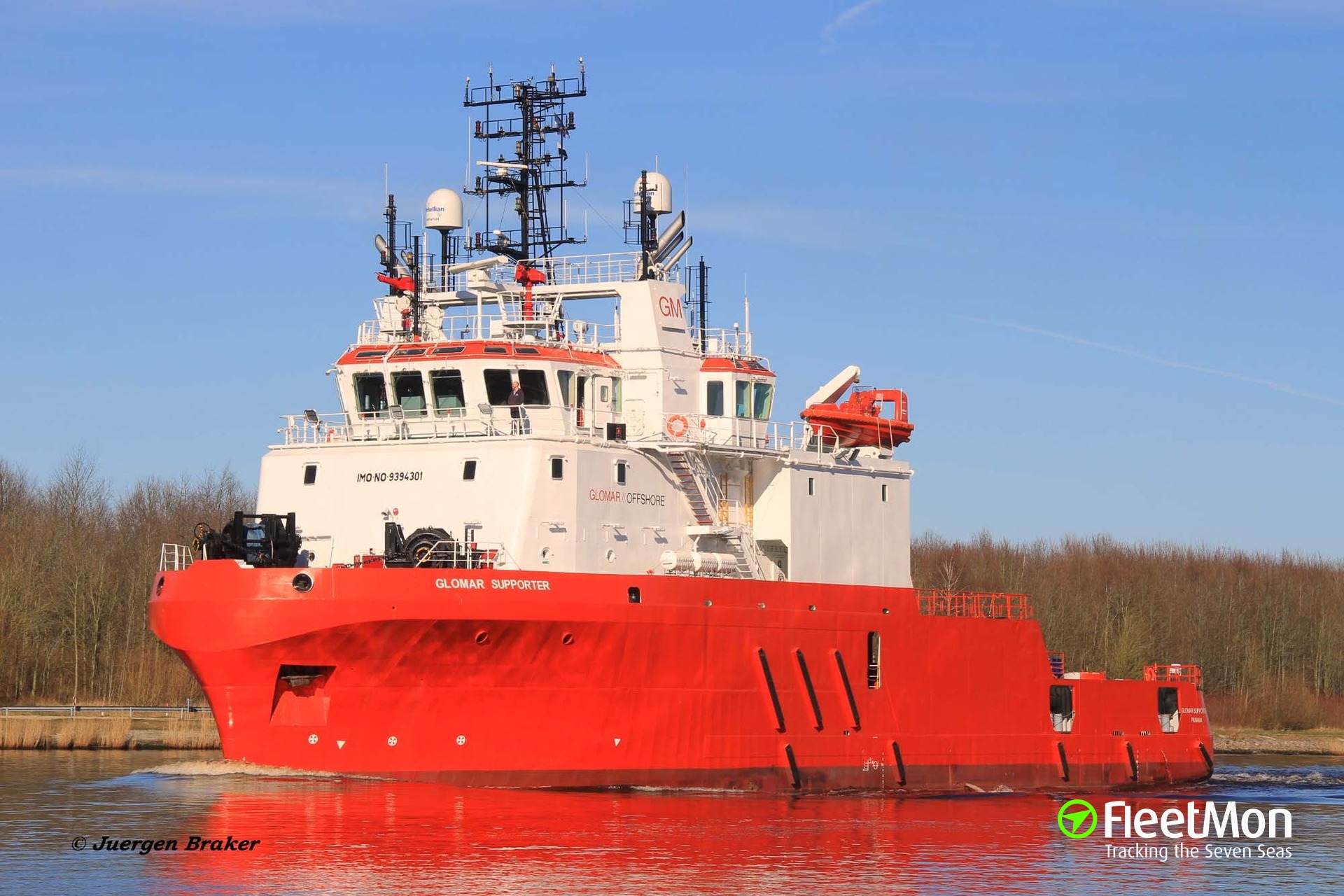 Photo of GLOMAR SUPPORTER (IMO: 9394301, MMSI: 374689000, Callsign ...