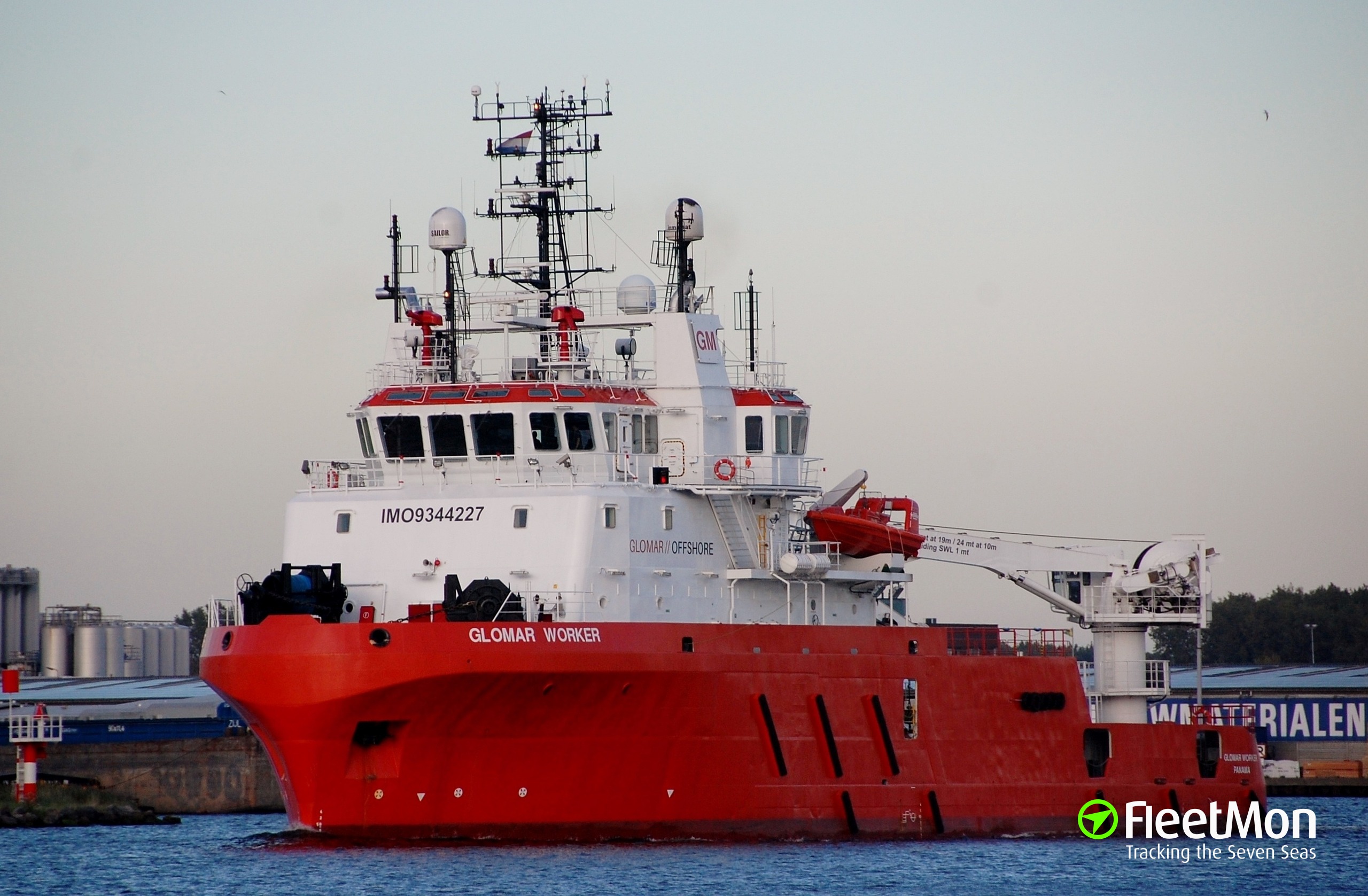 Photo Of GLOMAR WORKER (IMO: 9344227, MMSI: 352110000, Callsign: 3EKK8 ...