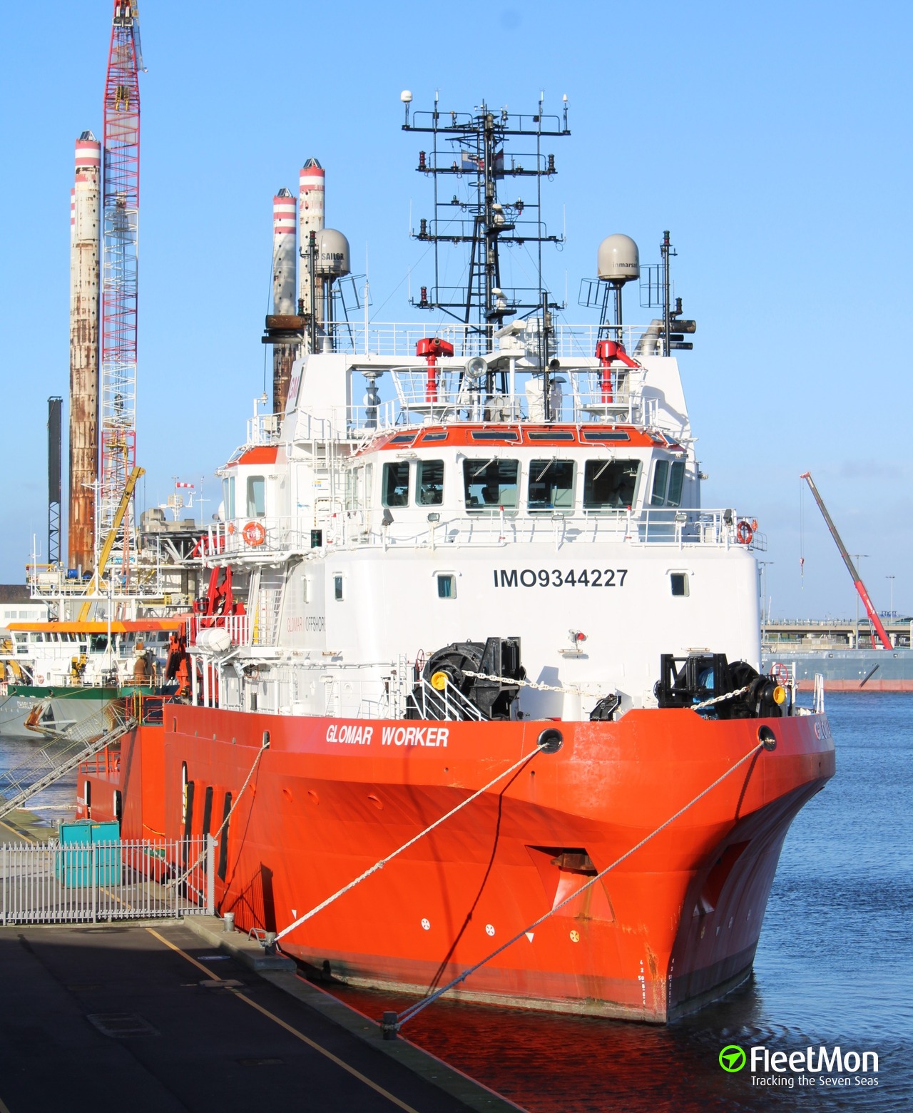 Photo Of GLOMAR WORKER (IMO: 9344227, MMSI: 352110000, Callsign: 3EKK8 ...