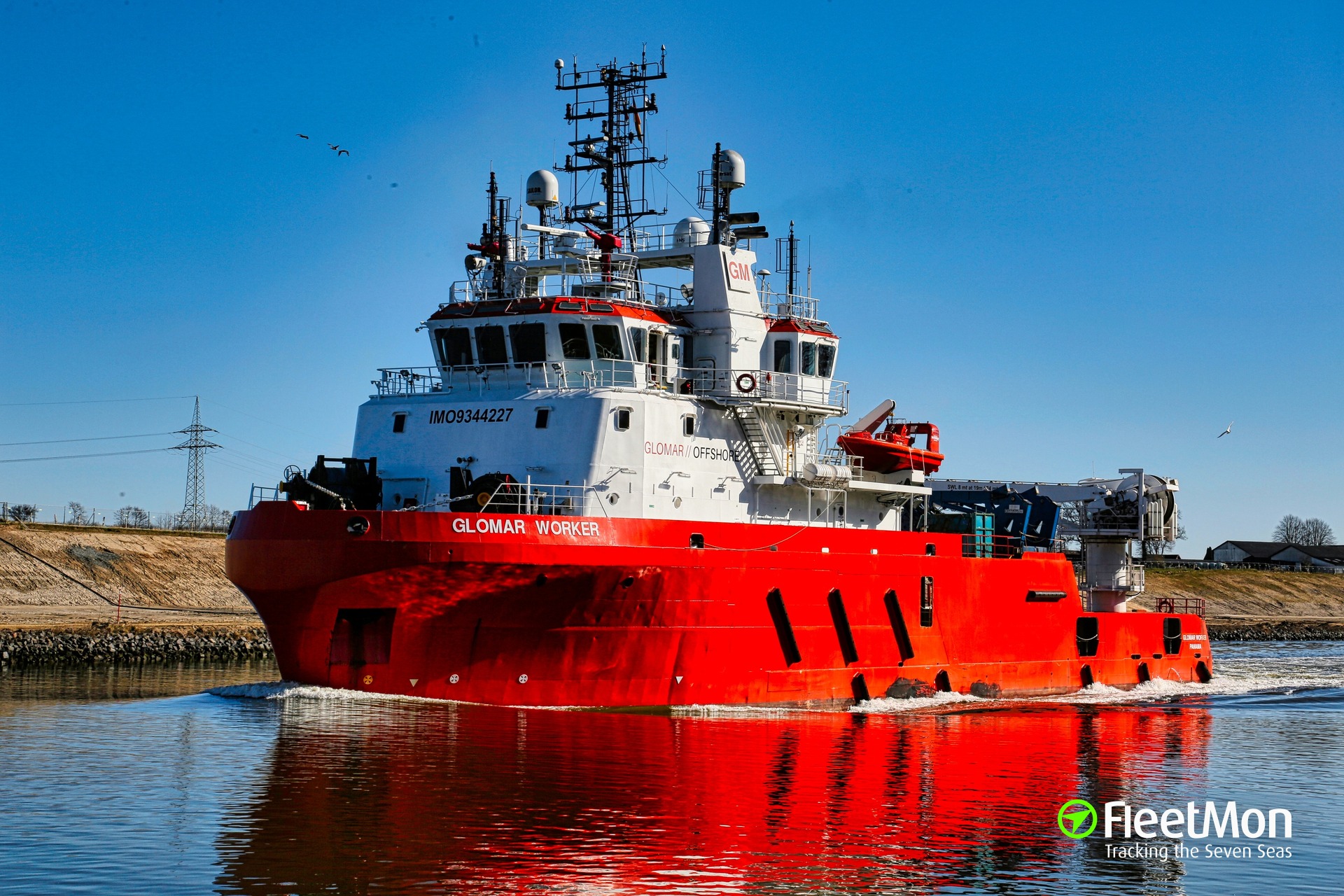 Photo Of GLOMAR WORKER (IMO: 9344227, MMSI: 352110000, Callsign: 3EKK8 ...