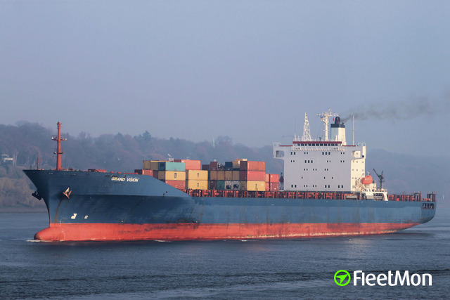 Vessel Grand Vision Container Ship Imo 9005247 Mmsi 556011339