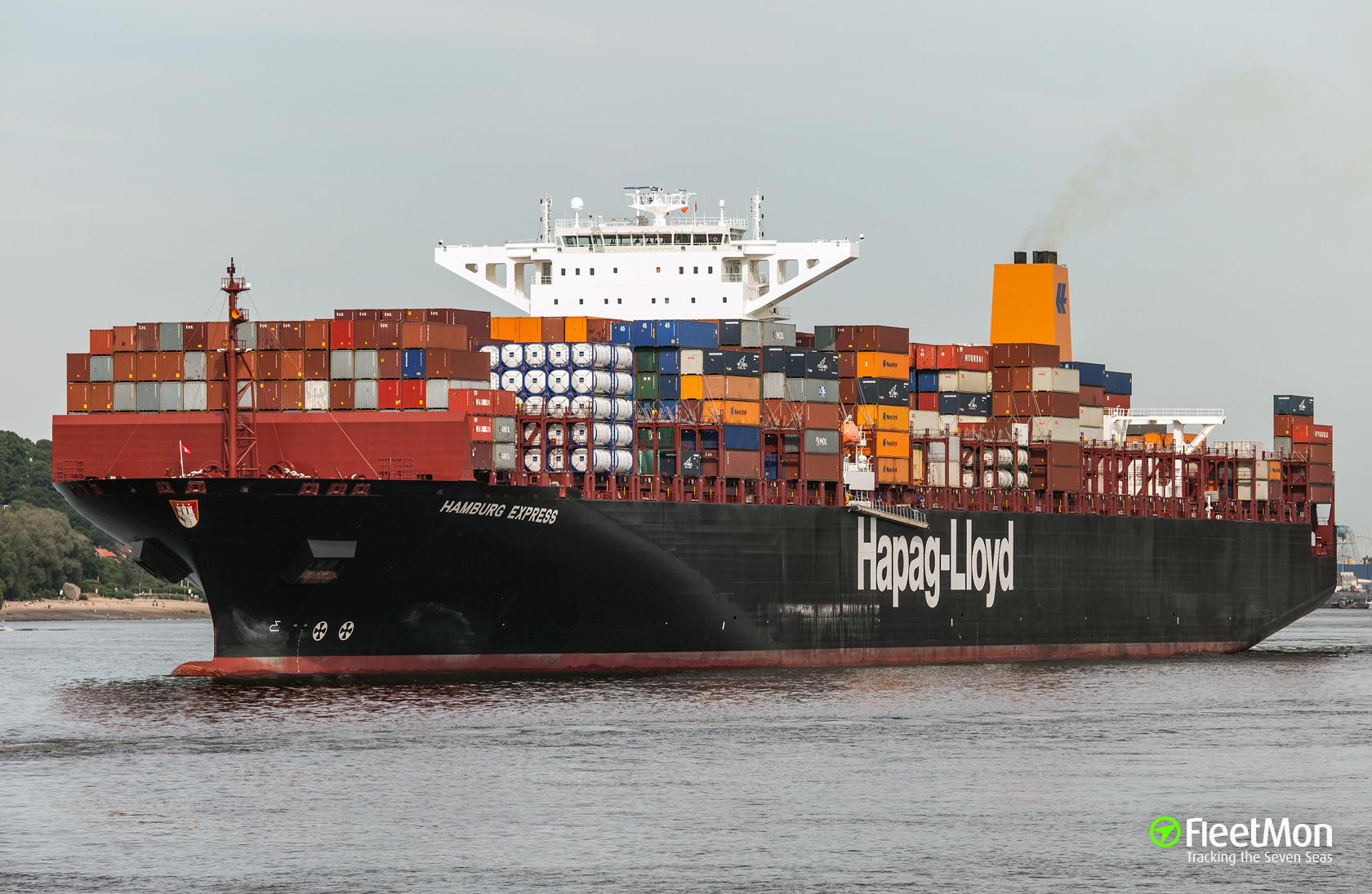 Photo Of Hamburg Express Imo Mmsi Callsign Dfkm2 Taken By Grasbrook