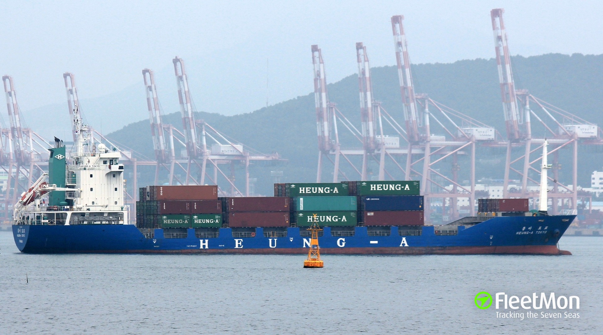 Vessel Heung A Tokyo Container Ship Imo Mmsi