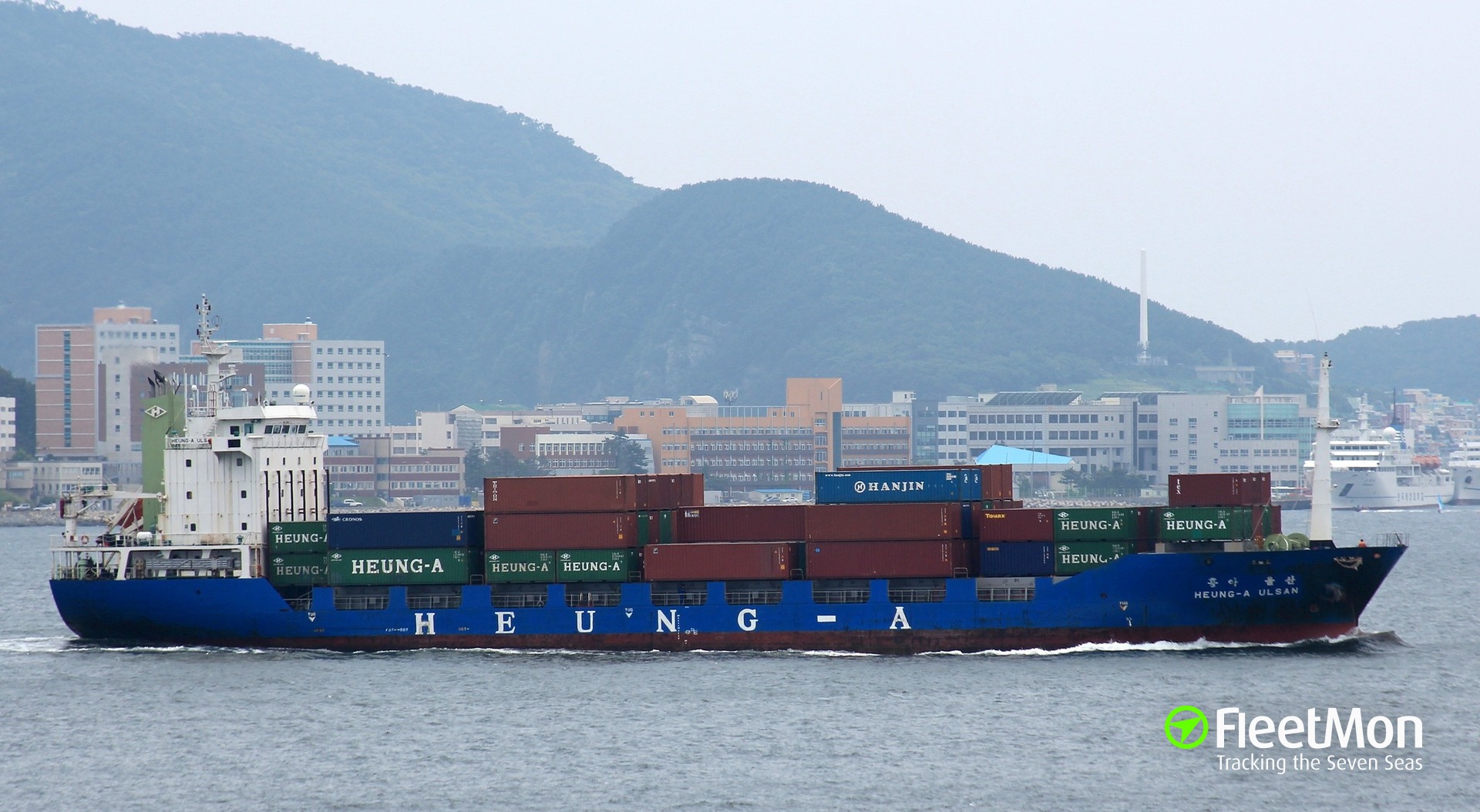 Vessel Heung A Ulsan Container Ship Imo Mmsi