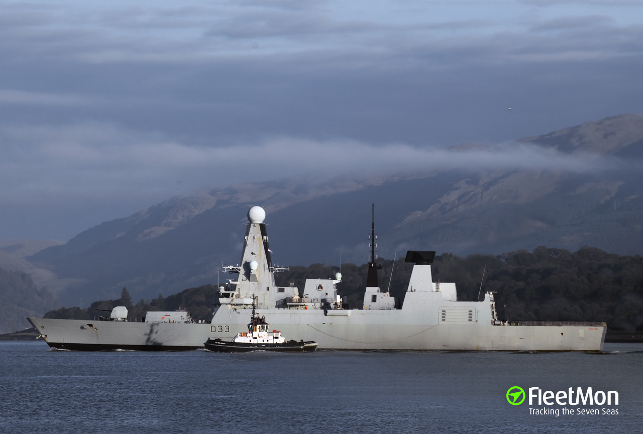 Vessel Hms Dauntless Destroyer Imo 4907751 Mmsi 234586000