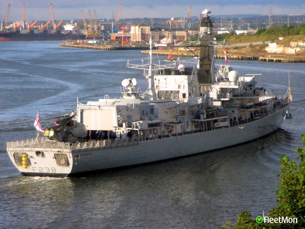 Photo of HMS NORTHUMBERLAND (F238) (IMO: 8949666, MMSI: 234621000 ...