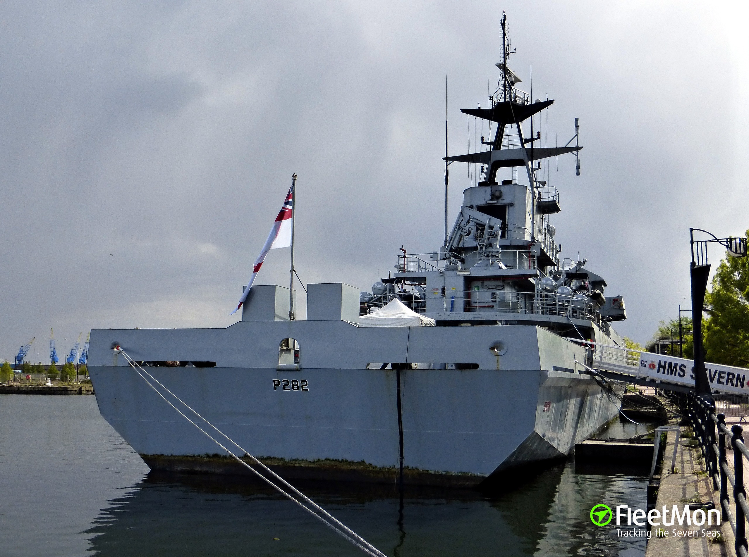 Photo of HMS SEVERN (P282) (IMO: 9261334, MMSI: 203200283, Callsign ...