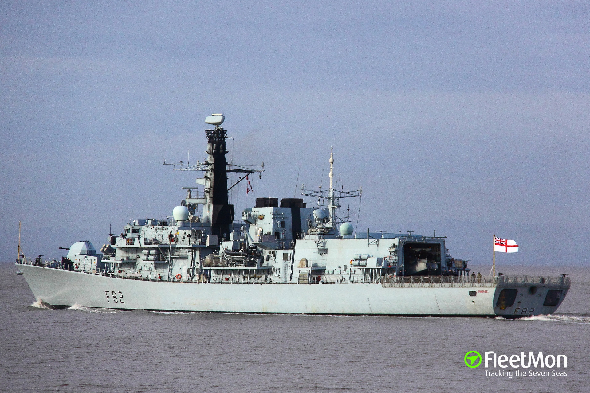 Photo of HMS SOMERSET (IMO: 8949680, MMSI: 234635000, Callsign: GDIP ...