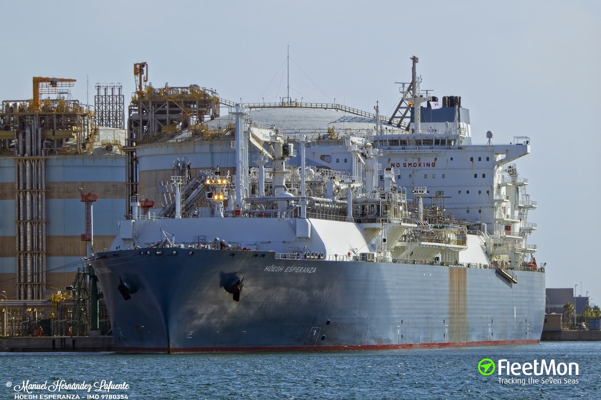 Photo Of HOEGH ESPERANZA (IMO: 9780354, MMSI: 257344000, Callsign ...