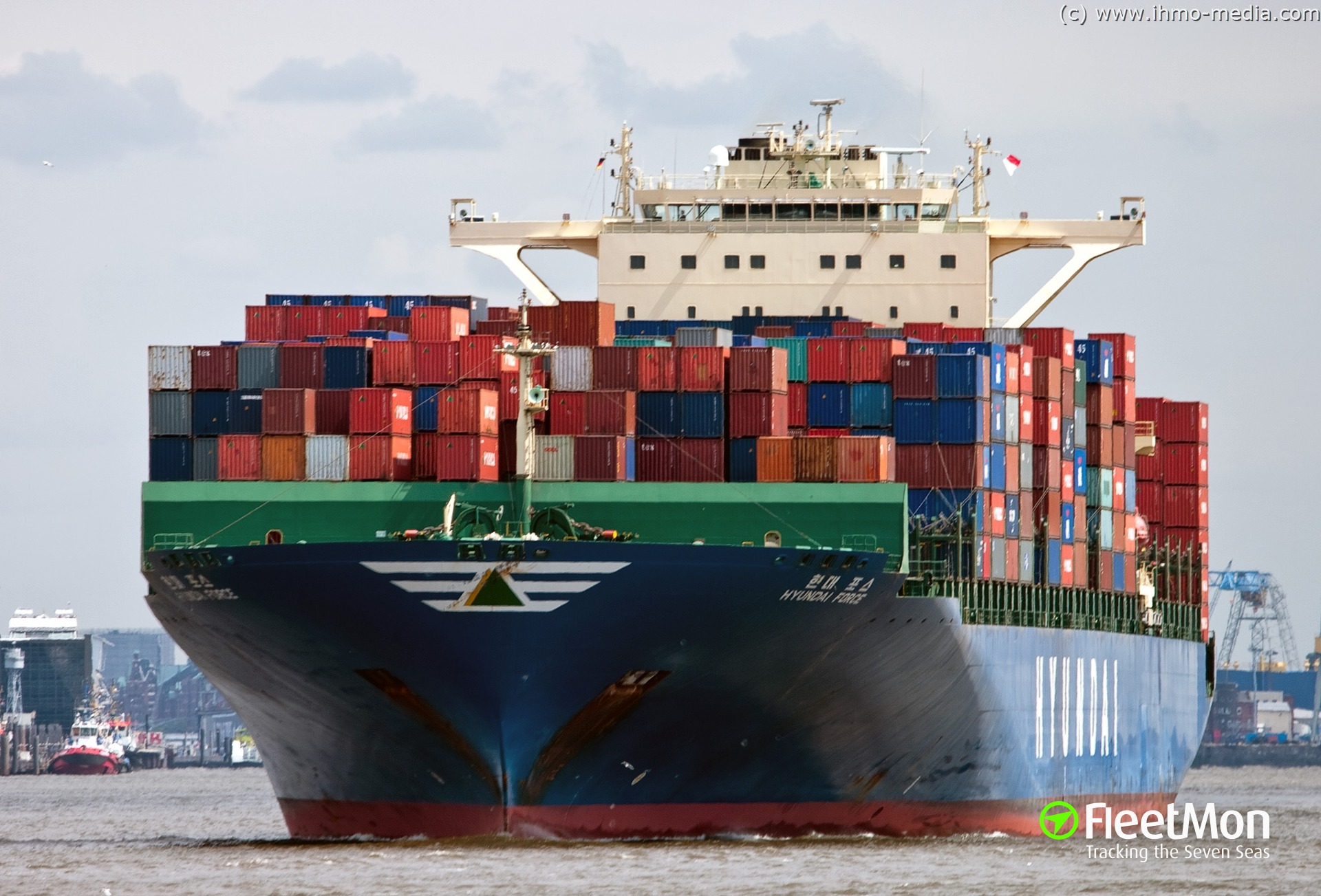 Photo of HYUNDAI FORCE (IMO: 9347566, MMSI: 538007481, Callsign: V7PT8 ...