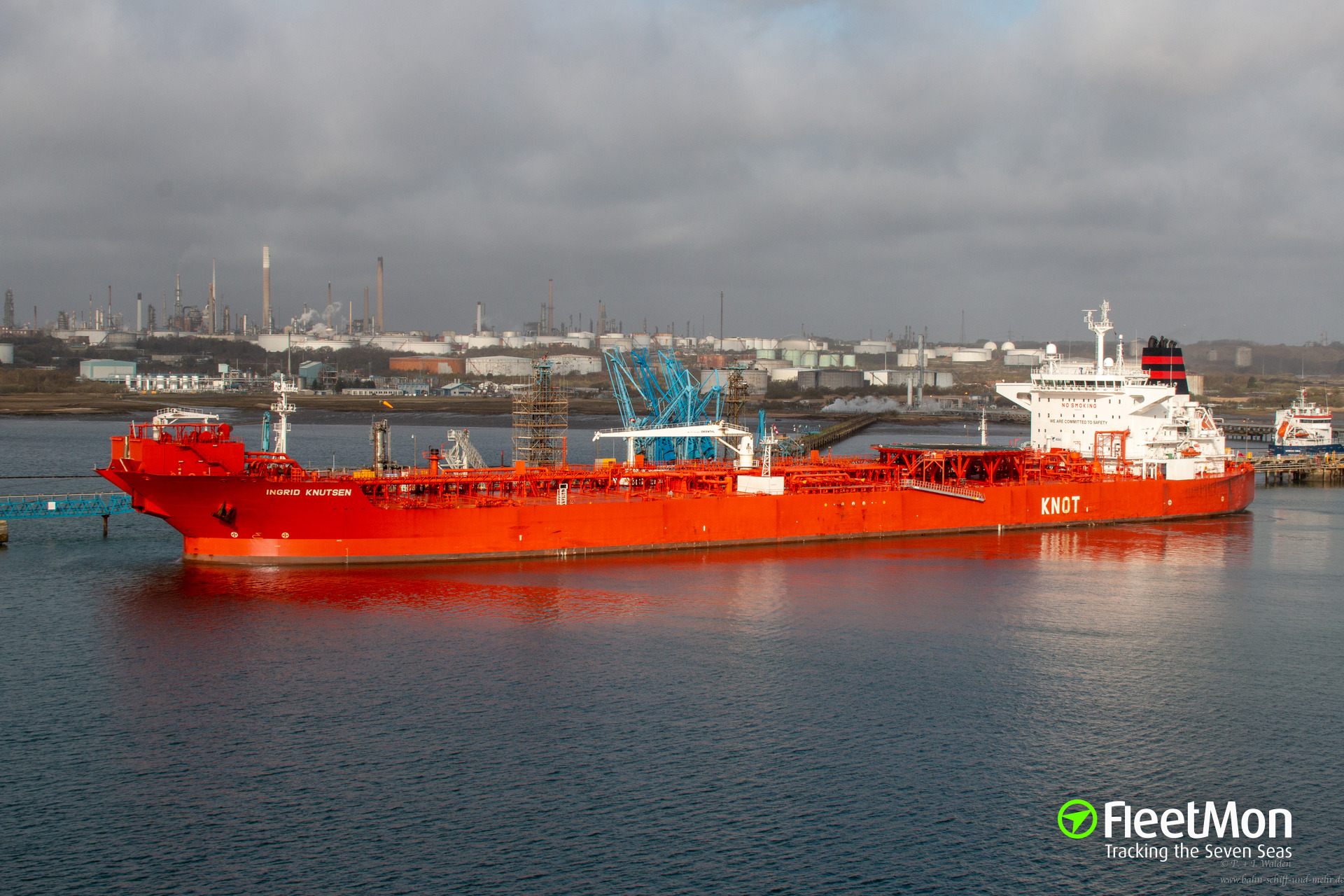 Photo Of Ingrid Knutsen Imo 9649225 Mmsi 235103057 Callsign 2her5 Taken By Pw1304 