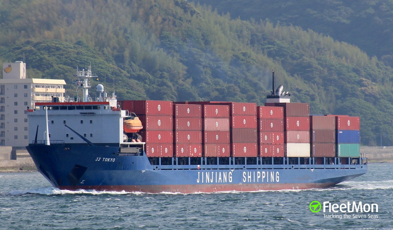 Vessel JJ TOKYO (Container ship) IMO 9102526, MMSI 477680400