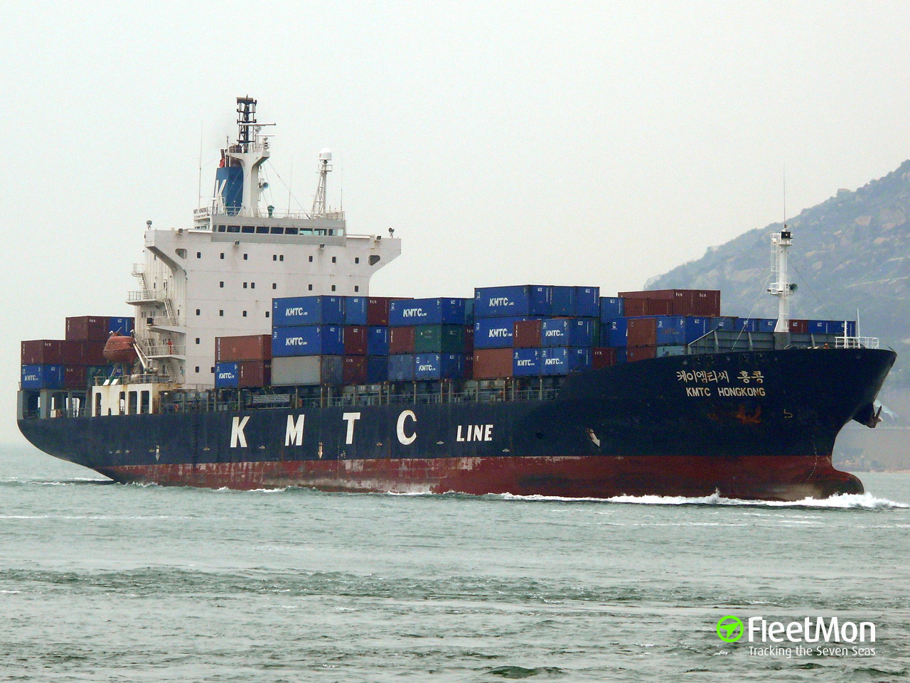 Vessel Kmtc Hongkong Container Ship Imo Mmsi