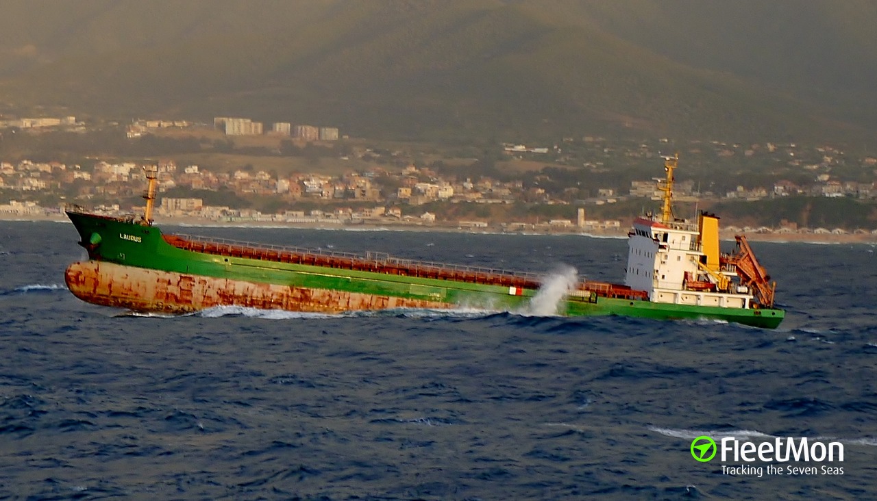Ukrainian freighter LAURUS troubled in Dardanelles 