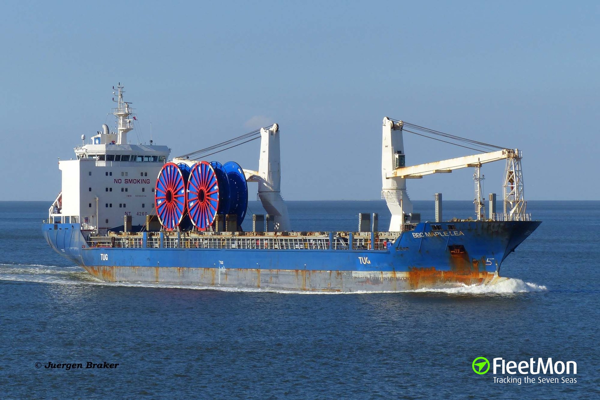 General Cargo Vessel Bbc Maple Lea Grounding Lea Auerbach Fleetmon Maritime News