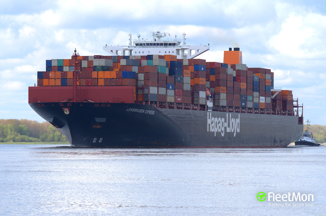 Vessel LEVERKUSEN EXPRESS (Container ship) IMO 9613006, MMSI 218565000