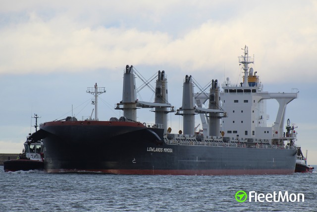 ​  Japanese bulk carrier fire, Ghent 