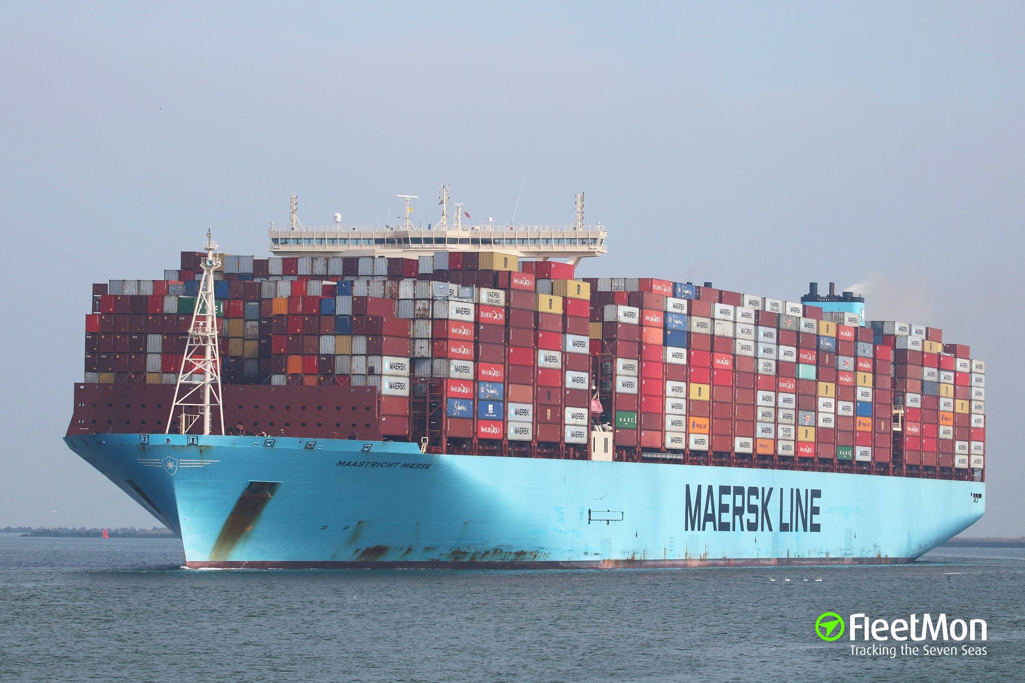 Photo of MAASTRICHT MAERSK (IMO: 9780483, MMSI: 219045000, Callsign ...