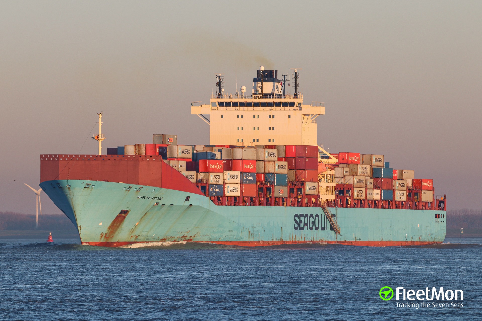 Photo of MAERSK BALTIMORE (IMO: 9313917, MMSI: 219196000, Callsign ...