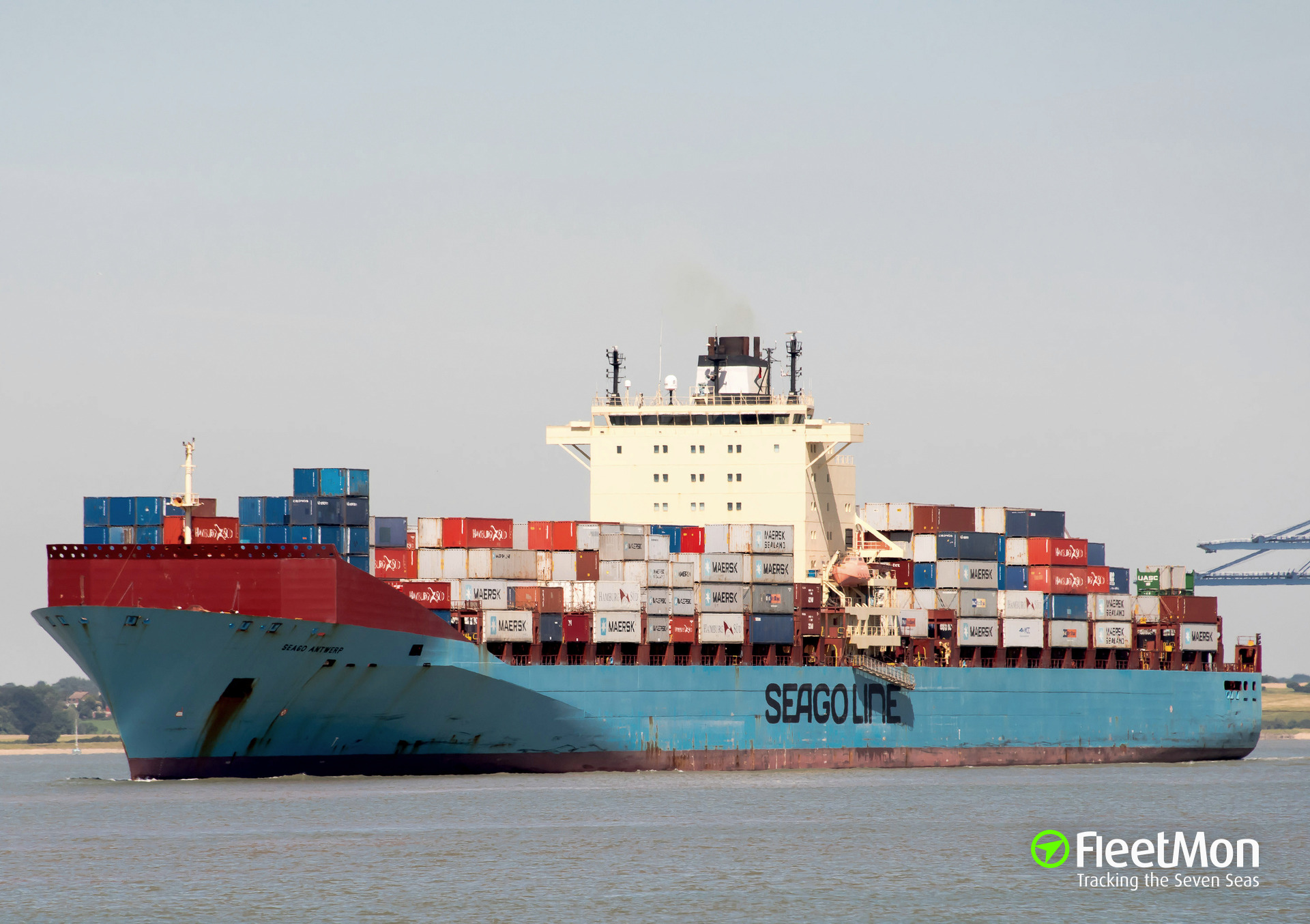 Photo of MAERSK BOSTON (IMO: 9313905, MMSI: 219216000, Callsign: OZDB2 ...