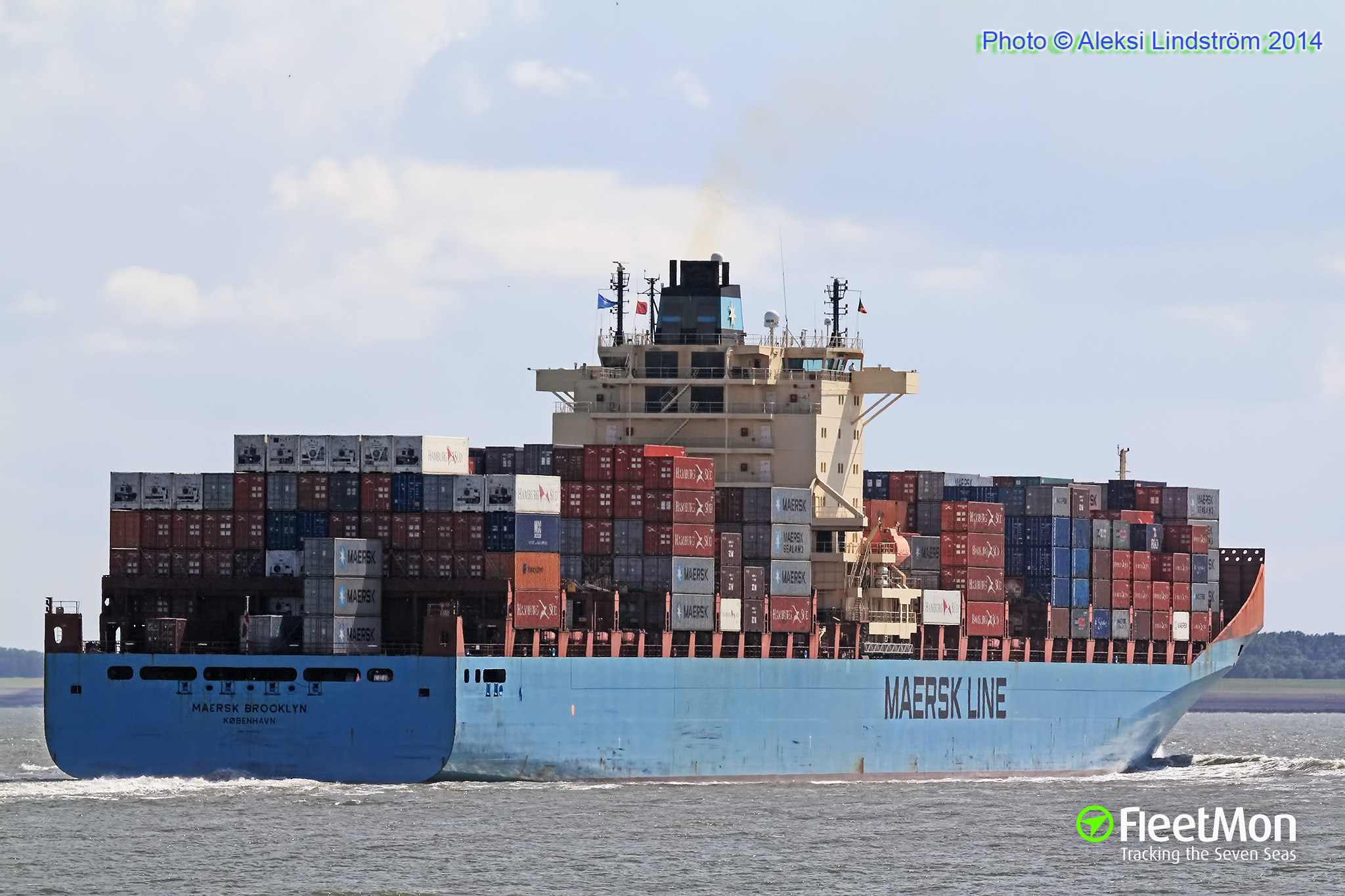 Photo of MAERSK BROOKLYN (IMO: 9313931, MMSI: 219215000, Callsign ...