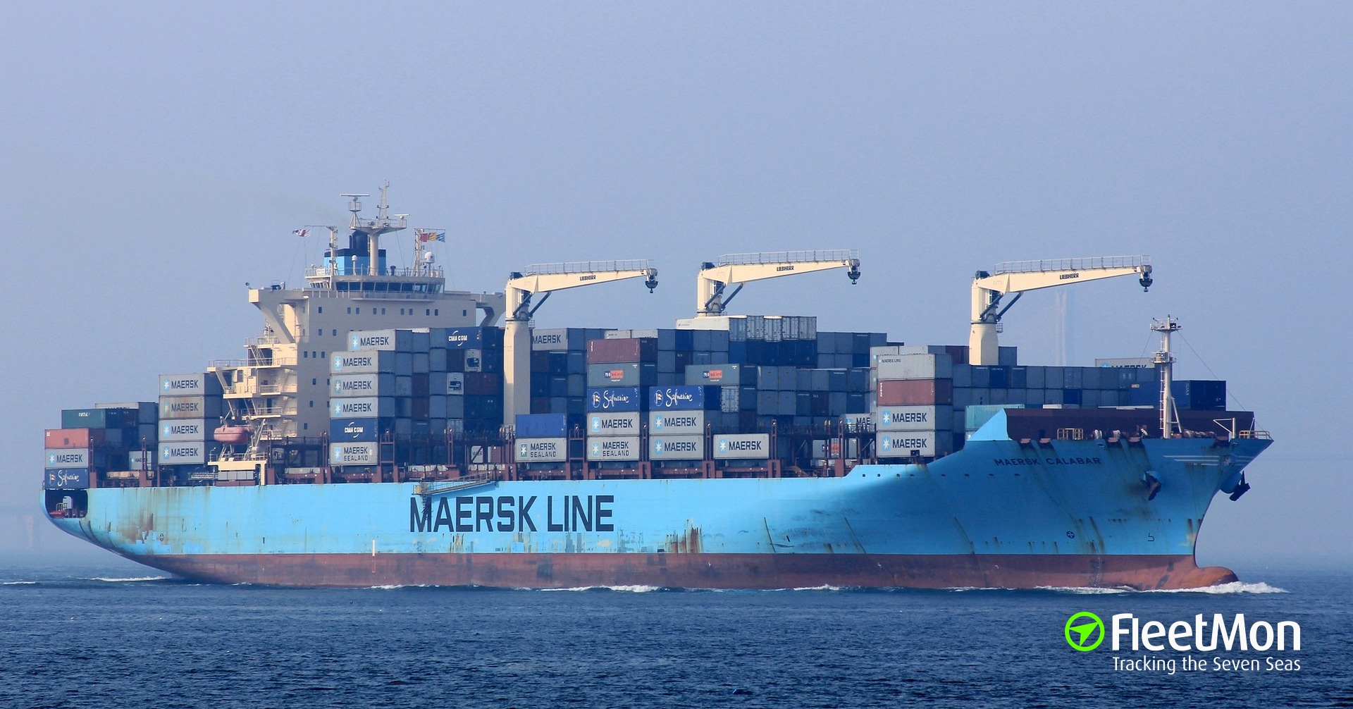 Photo of MAERSK CALABAR (IMO: 9525302, MMSI: 564360000, Callsign ...