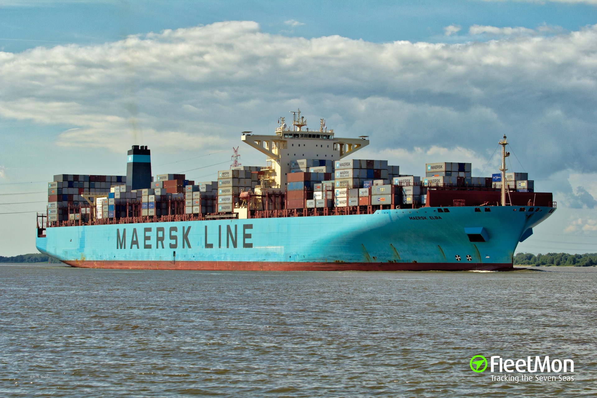 Photo of MAERSK ELBA (IMO: 9458078, MMSI: 219198000, Callsign: OYHL2 ...