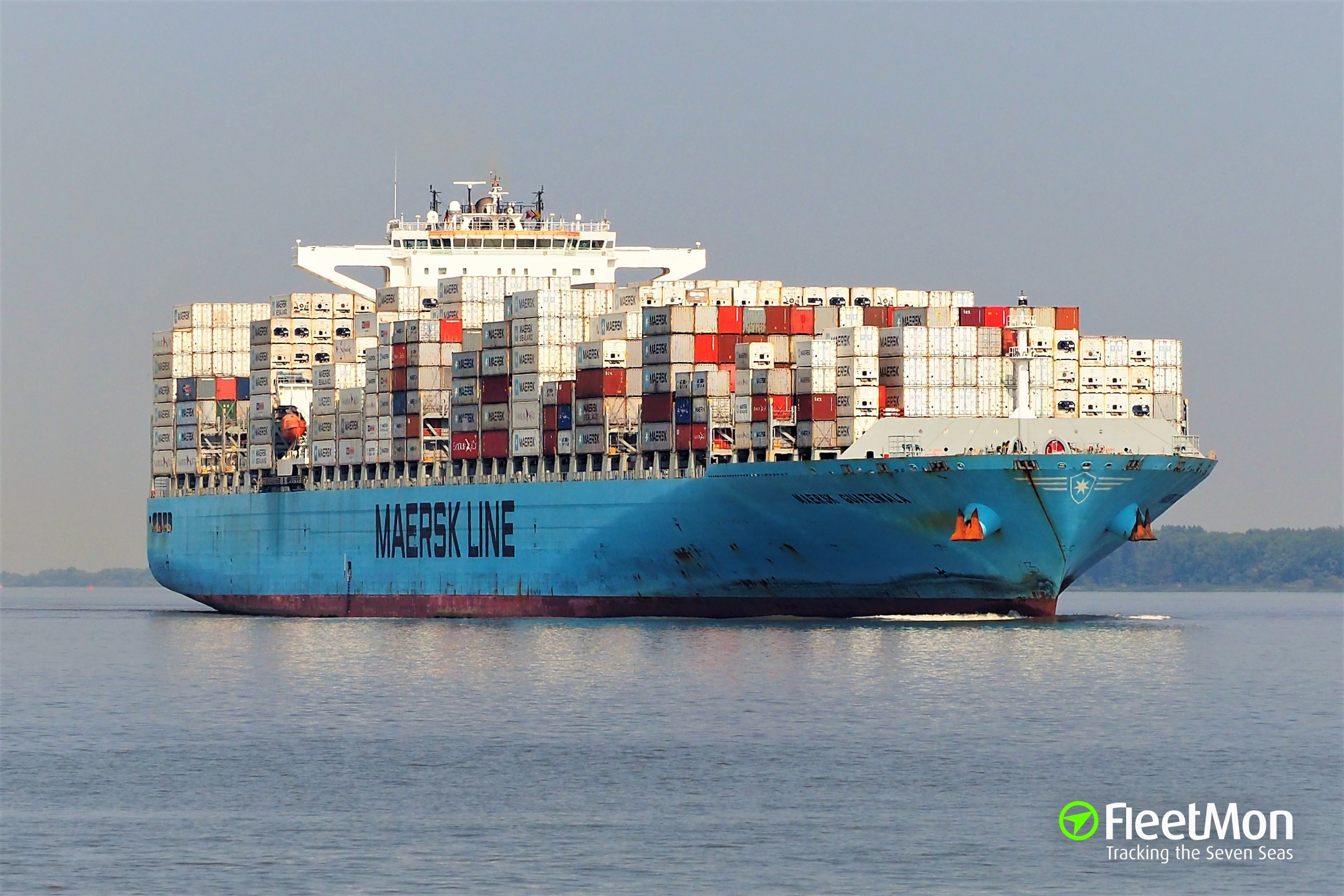 Photo of MAERSK GUATEMALA (IMO: 9713375, MMSI: 477737700, Callsign ...