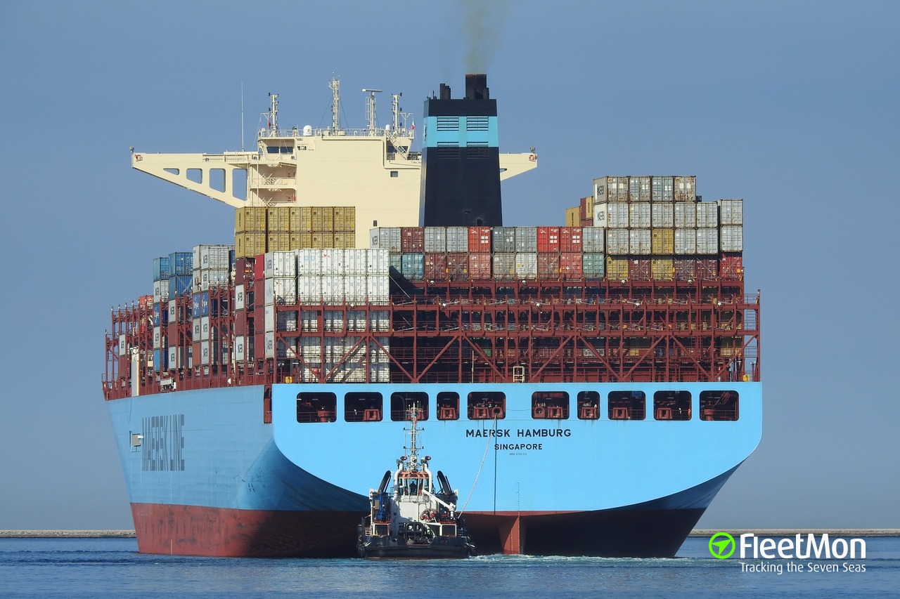 Photo of MAERSK HAMBURG (IMO: 9784312, MMSI: 563053300, Callsign ...