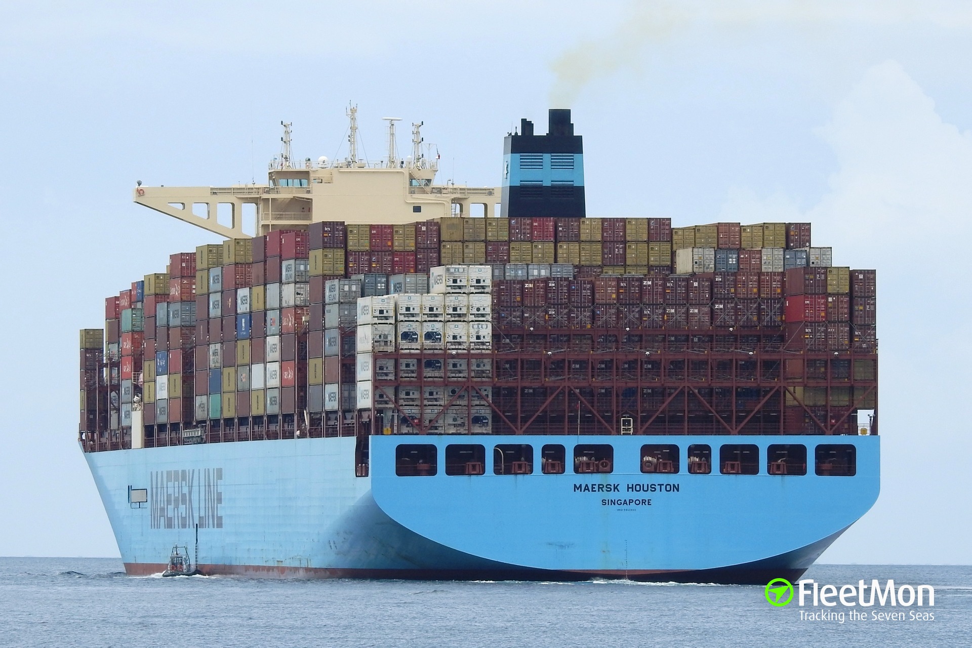 Photo of MAERSK HOUSTON (IMO: 9848950, MMSI: 563078300, Callsign ...