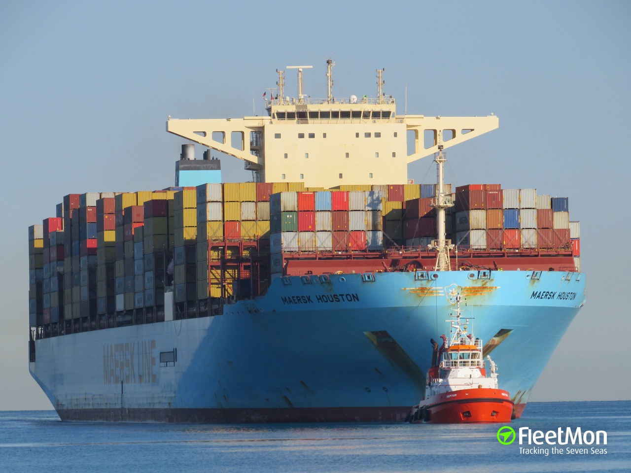 Photo of MAERSK HOUSTON (IMO: 9848950, MMSI: 563078300, Callsign ...